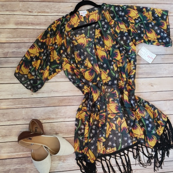 LuLaRoe Monroe Kimono - Picture 1 of 1